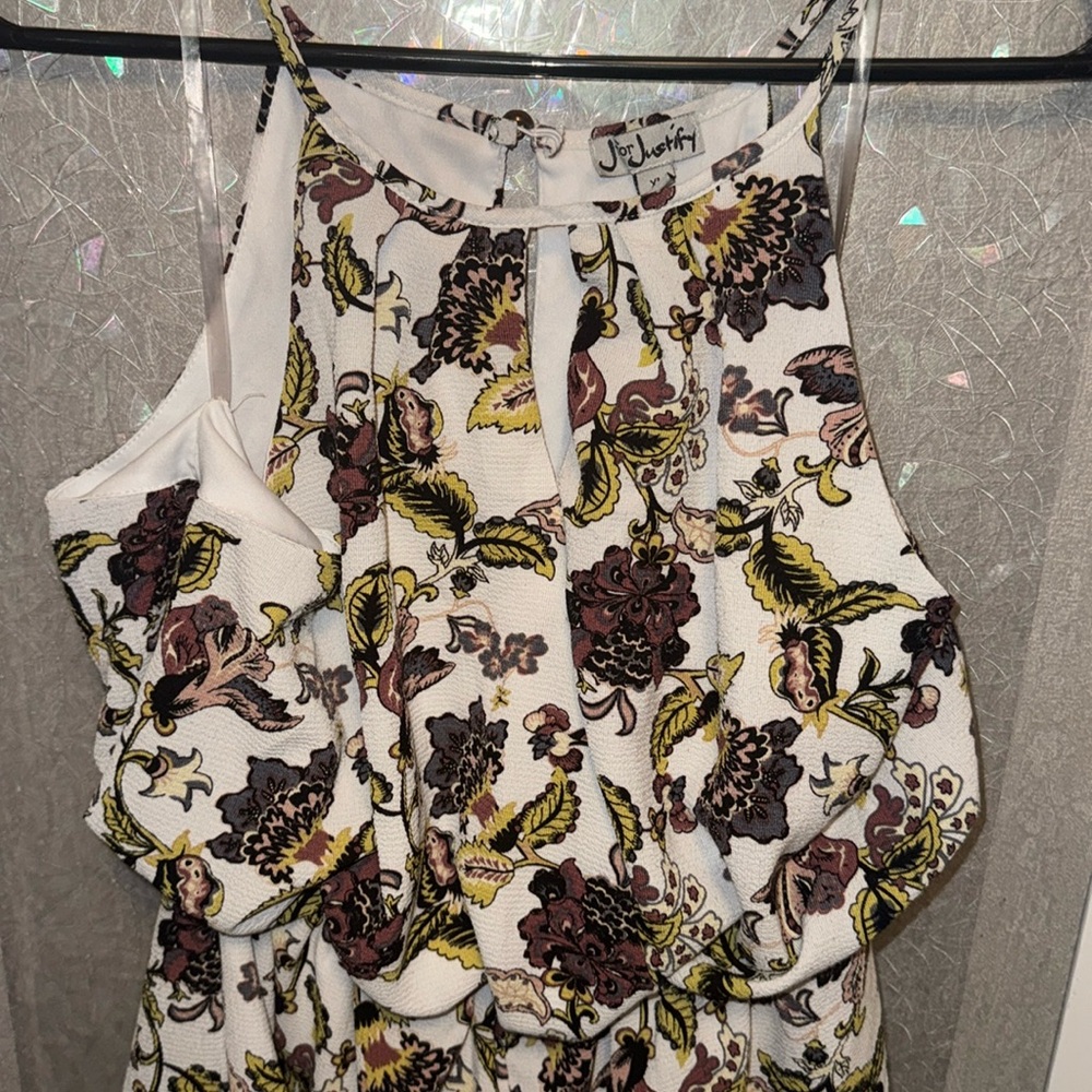 J for Justify Romper